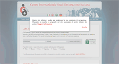 Desktop Screenshot of ciseionline.it